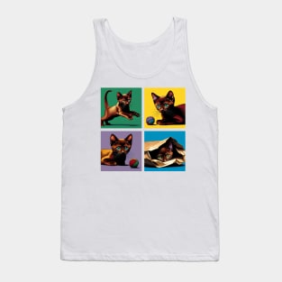 Havana Pop Art - Cute Kitties Tank Top